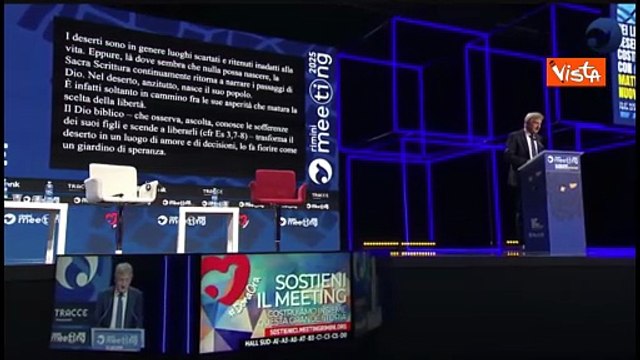 Meeting Rimini, il messaggio di Papa Leone XIV: Troppo dolore innocente, ricostruire dalle macerie