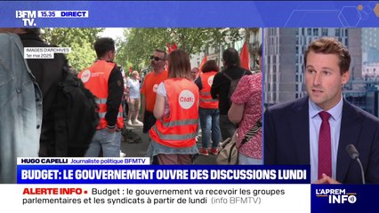 Budget: le gouvernement va recevoir les groupes parlementaires et les syndicats à partir de lundi