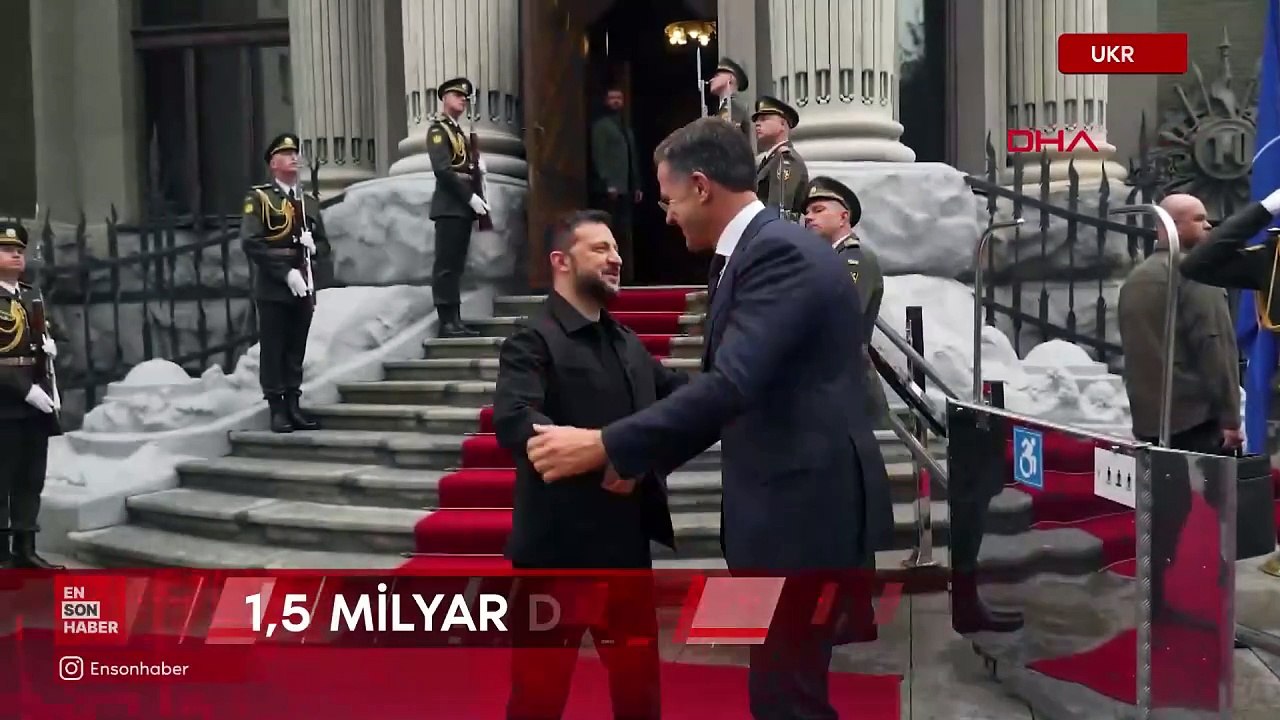 Zelenskiy ve NATO Genel Sekreteri Rutte Kiev’de bir araya geldi
