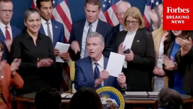 California Governor Gavin Newsom Signs Redistricting Bills In Counter To Texas Gerrymandering