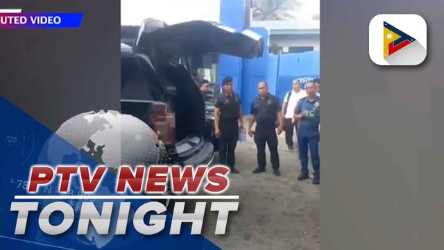 PNP-HPG arrests suspect for using blinker, having no license plate in Parañaque on June 13 | via Ryan Lesigues