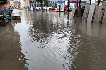 बस्सी - तूंगा में जमकर बरसे मेघ, जनजीवन प्रभावित