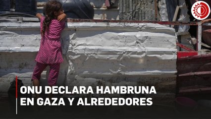 ONU declara oficialmente la hambruna en Gaza y alrededores