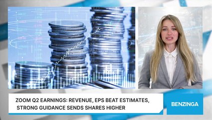 Zoom Q2 Earnings: Revenue, EPS Beat Estimates, Strong Guidance Sends Shares Higher