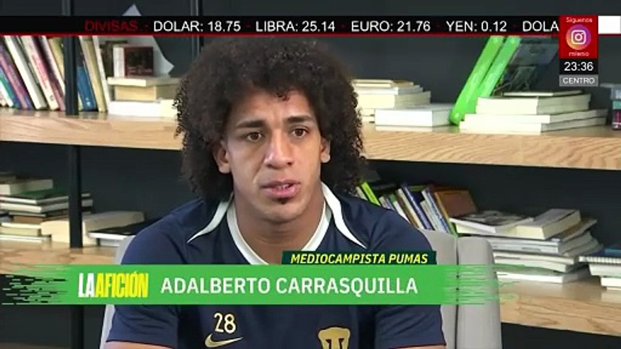 Adalberto Carrasquilla comprometido con proyecto de alta exigencia de Pumas