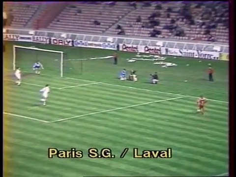 PARIS SG - LAVAL - 1982 - SAISON 1982/1983 -