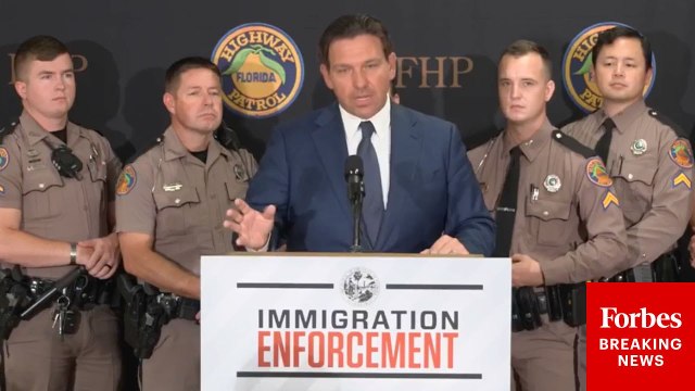 DeSantis Announces New 'First Of Its Kind' Illegal Immigration Crackdown In Florida
