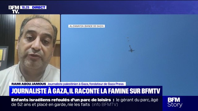 L'ONU déclare officiellement la famine à Gaza: C'est un peu tard , déplore Rami Abou Jamous, journaliste palestinien, fondateur de Gaza Press