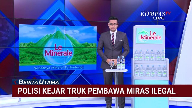 Aksi Polisi Kejar Truk Belasan Km di Jember, Ribuan Botol Miras Ilegal Disita