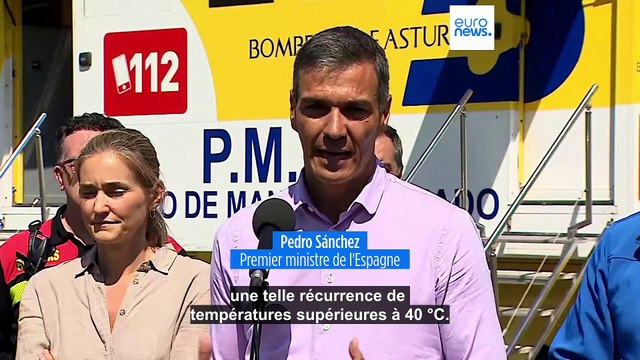 Incendies en Espagne : Pedro Sánchez annonce la création d'une commission sur le climat