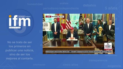 Donald Trump anunció que el sorteo del Mundial de Fútbol 2026 será en Washington el próximo 5 de diciembre