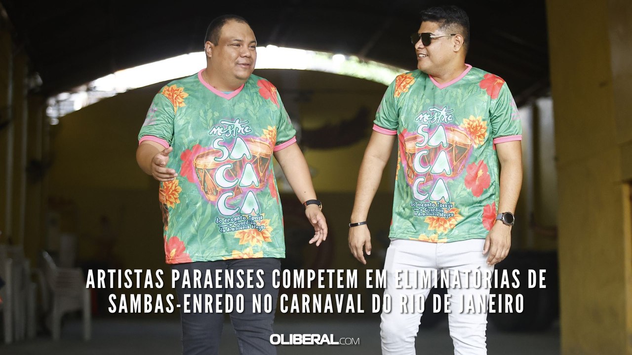 Artistas paraenses competem em eliminatórias de sambas-enredo no Carnaval do Rio de Janeiro