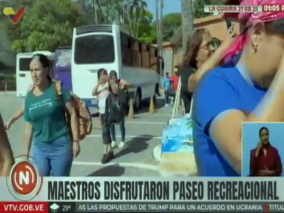 La Guaira | Docentes disfrutan de actividades recreativas a través del Plan Vacacional Venezuela Ríe