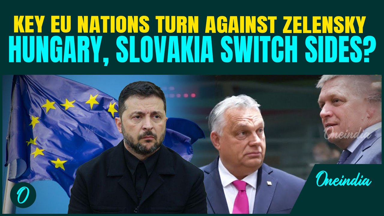 Hungary, Slovakia BLAST Zelensky in Letter to EU After NATO's Vital 'LIFELINE' Bombed; Switch Sides?