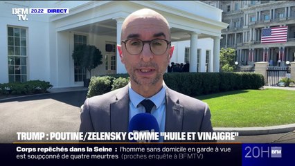 Ukraine: "Cette guerre ne me plait pas du tout", déclare Donald Trump