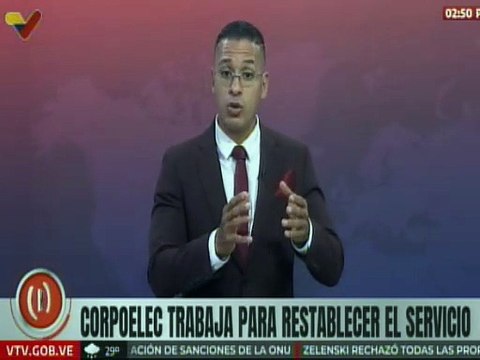 Último Minuto | Corpoelec trabaja para reestablecer servicio eléctrico afectado por fuertes lluvias