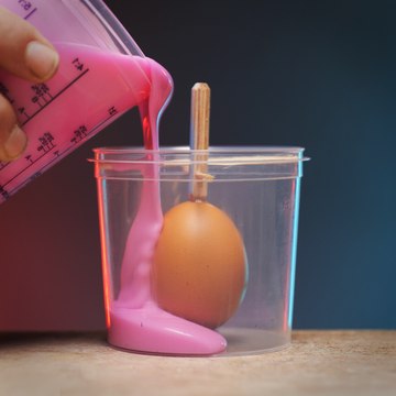 Recycled ♻️ Chicken Eggs 🐔 Transformed into a DIY Cyberpunk Digital clock! 🕑