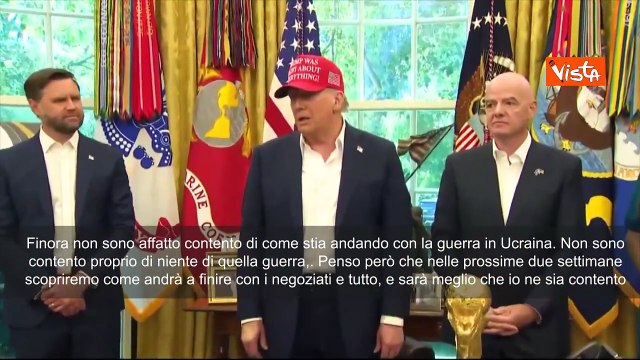 Guerra Ucraina, Trump: In due settimane sapremo come finirà. Sarà meglio che io ne sia contento