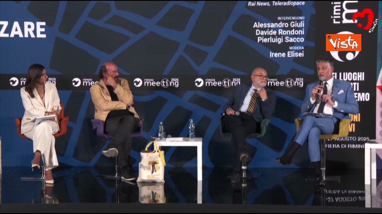 Giuli al Meeting di Rimini: "Il cibo migliore dal punto di vista culturale è la libertà di scelta"