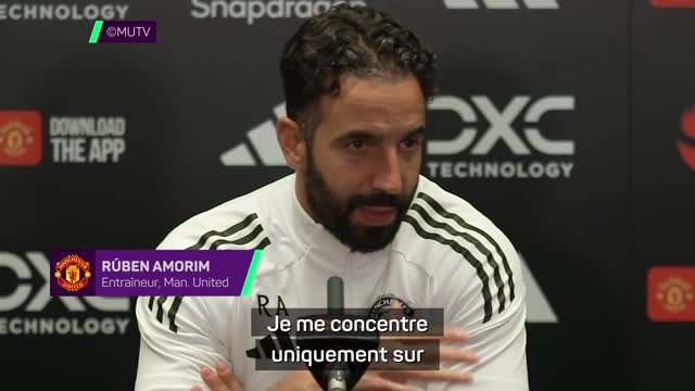 Man. United - Amorim focus sur le football malgré des joueurs en attente de départ