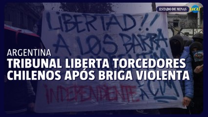 Tribunal argentino liberta torcedores chilenos após violenta briga em estádio