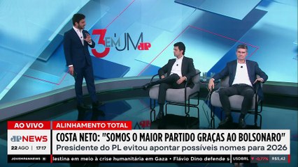 Costa Neto: “Somos o maior partido graças ao Bolsonaro”