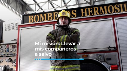 Bomberos Hermosillo: Héctor Lugo, un héroe al volante