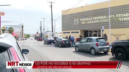 La FGE no localiza a la alumna  víctima de abuso sexual