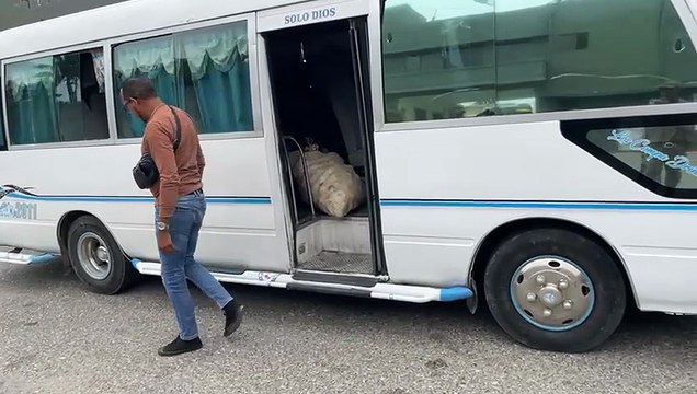 Detienen chofer de minibús transportaba a indocumentados y le ocupan pasaportes haitianos
