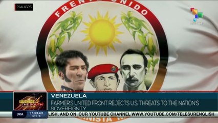 Venezuela | Farmer's United Front rejects U.S. threats to nation's sovereignty