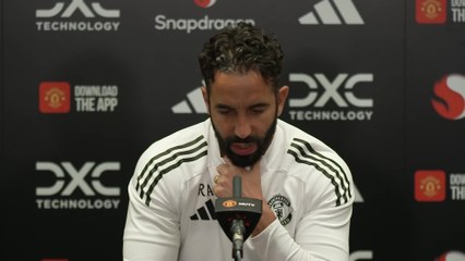 Manchester United's Amorim on the so called bomb squad, transfers and Fulham (Full Presser)