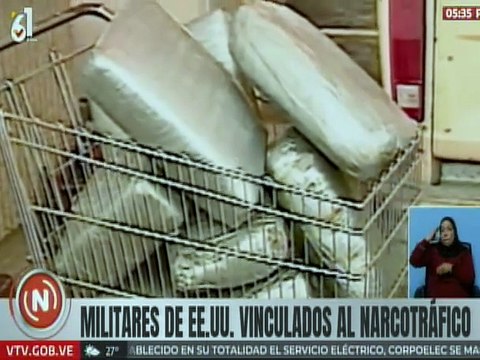 Militares estadounidenses se encuentran vinculados directamente con el narcotráfico