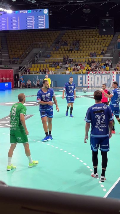 Action match MHB Vs Gyor Uni #Hand #Handball #EuropaCup #Exclu