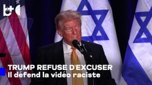 Trump refuse de s'excuser pour la vidéo visant le couple Obama : Je n'ai rien fait de mal