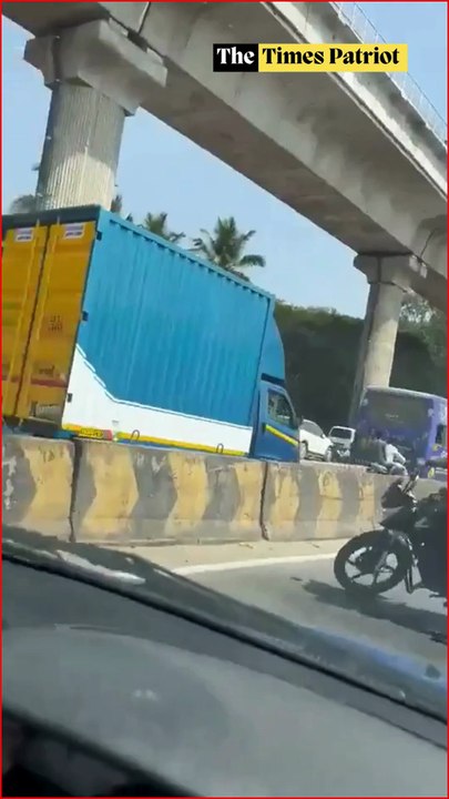 Road Rage Horror in Bengaluru: Biker Blocks Car, Smashes Mirror at Madavara Junction