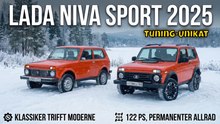 Lada Niva Sport 2025 neu gedacht – moderner Allrad im klassischen Niva-Stil