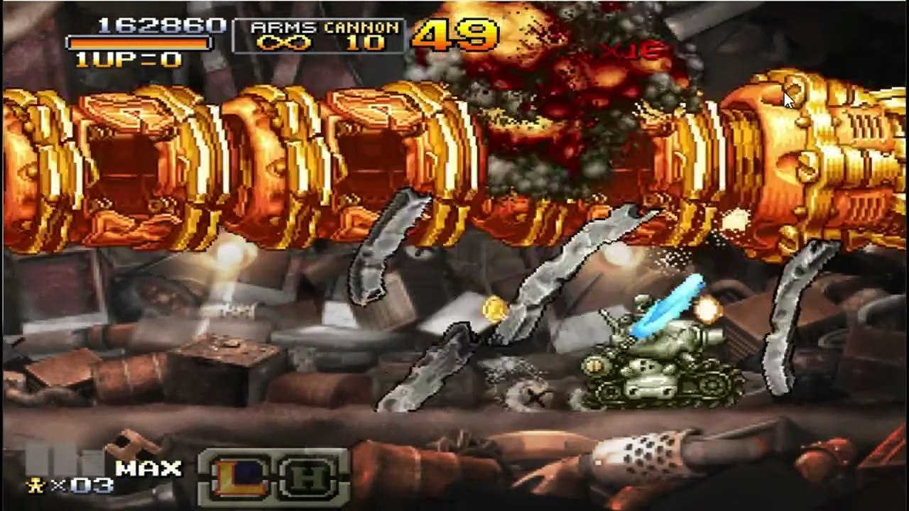 All boses _ Todos los Jefes Metal Slug XX