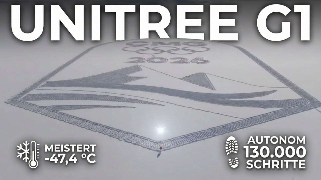 Humanoider Roboter Unitree G1 im Härtetest der Natur