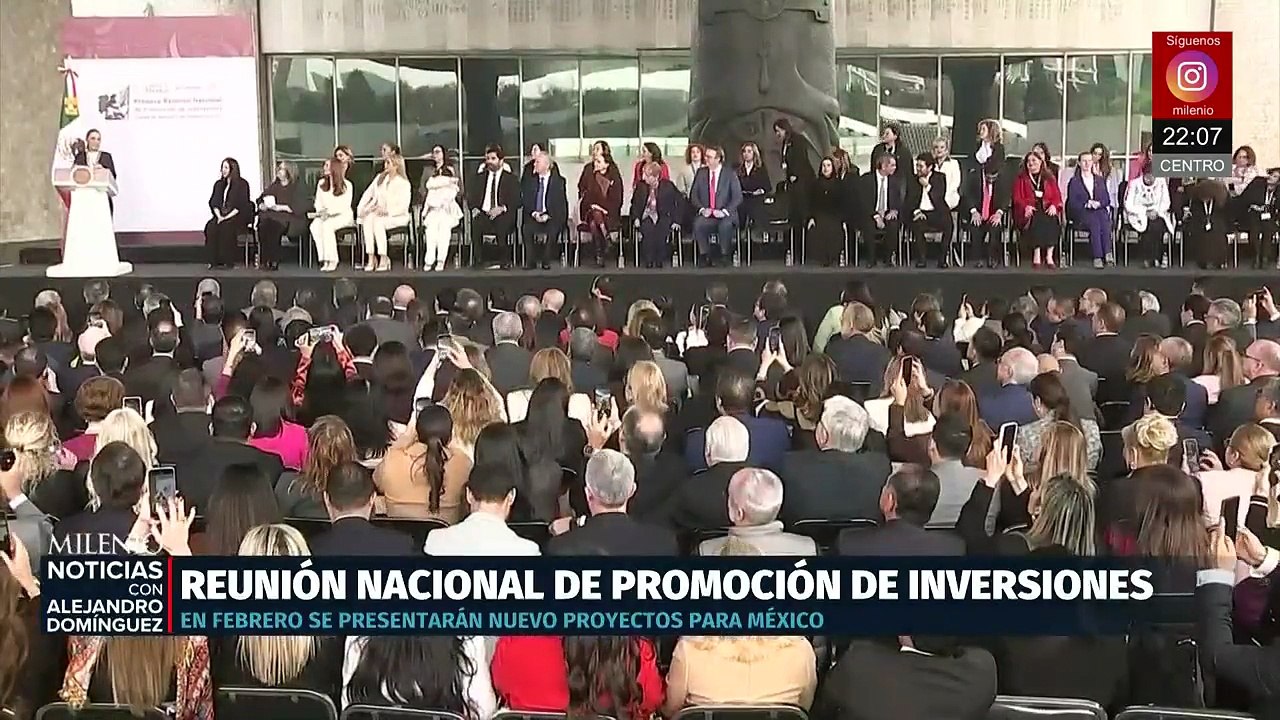 Sheinbaum anuncia nuevos megaproyectos tras reunión nacional de inversiones