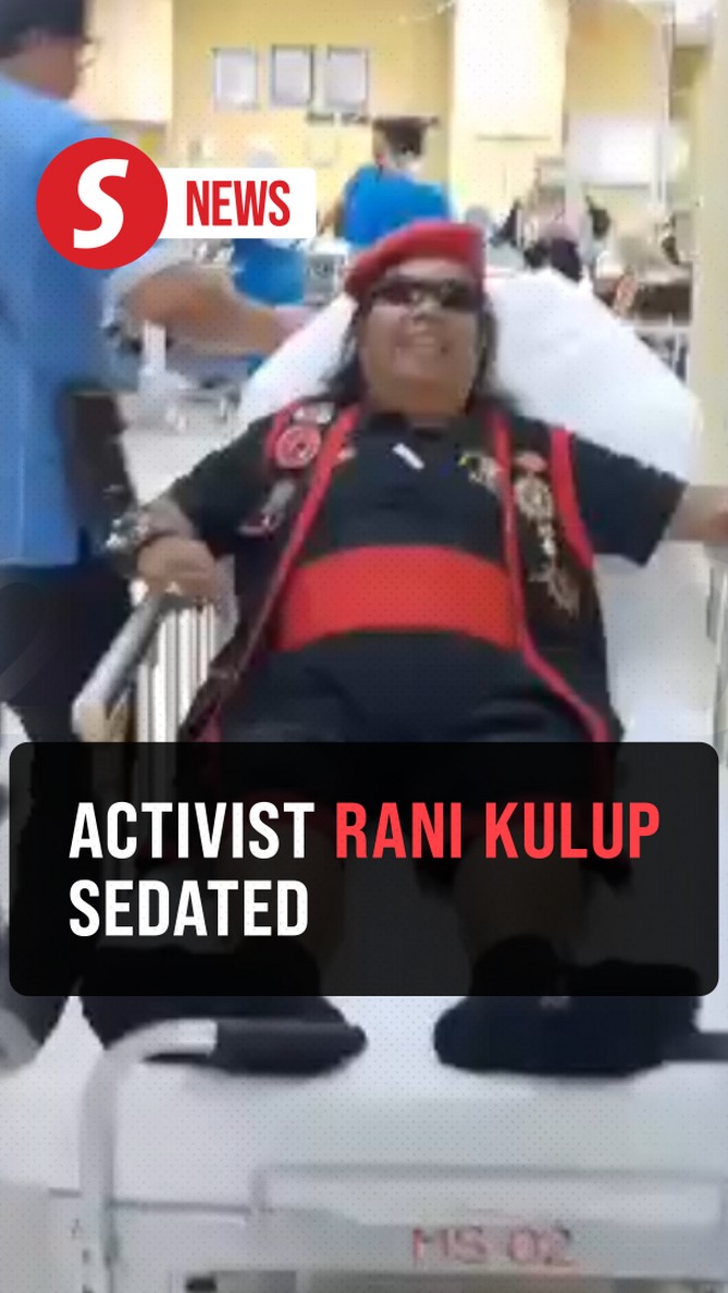 Community activist Rani Kulup sedated in HUKM red zone