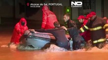 Φουσκωμένα ποτάμια και φονικές πλημμύρες πλήττουν την Πορτογαλία από την καταιγίδα Λεονάρντο