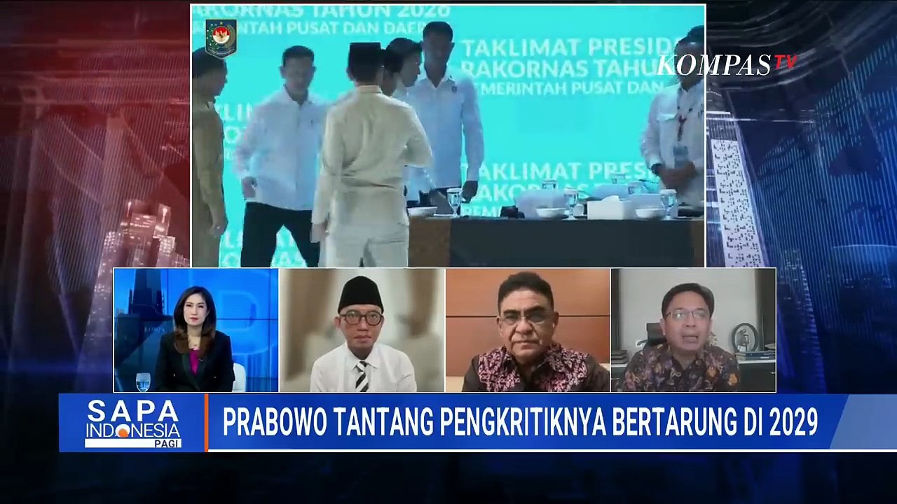 [FULL] PDIP-Gerindra Soroti Prabowo Tantang Pengkritik Tarung 2029, Pengamat Sebut Nama KDM-Purbaya