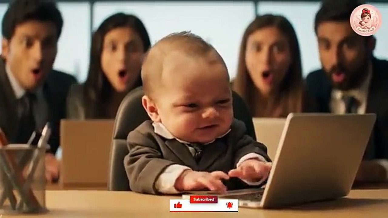 Cute baby interview
