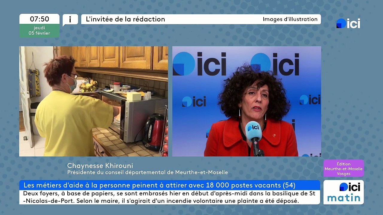 Chaynesse Khirouni, présidente du Conseil Départemental de Meurthe-et-Moselle