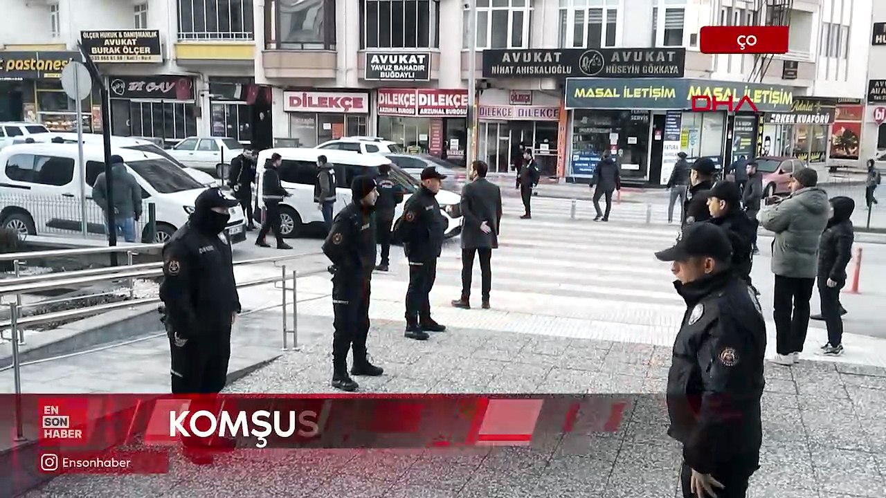 Çorum'da komşusunu öldürüp 6 parçaya ayıran şüpheli adliyede