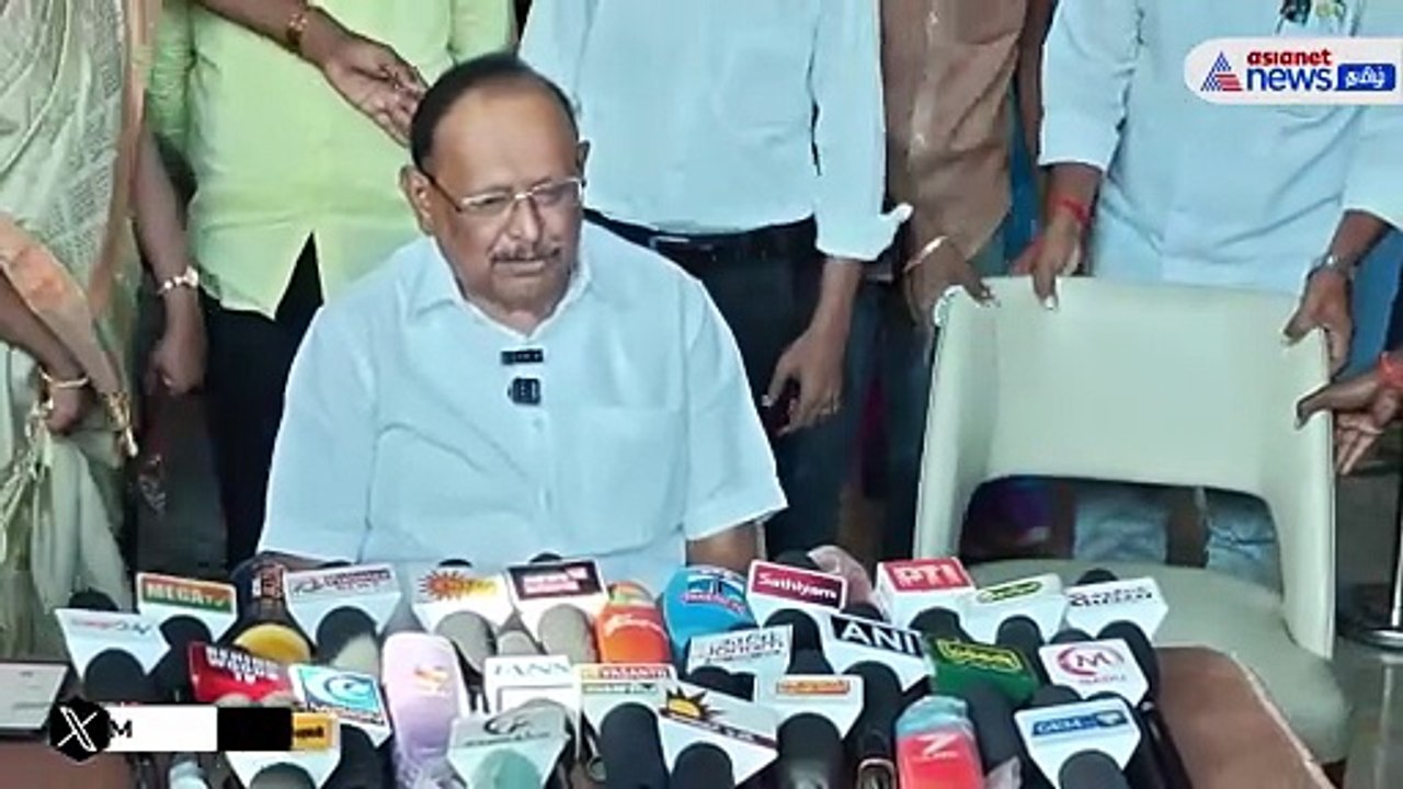 எடப்பாடி பழனிச்சாமி தனது தோல்வியை ஒப்புக்கொண்டு விட்டார் - அமைச்சர் ரகுபதி பேட்டி.