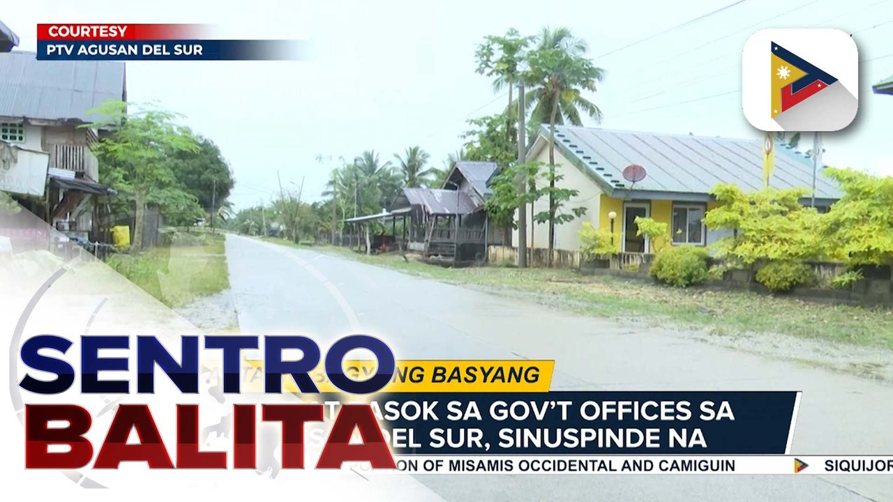 Agusan del Sur, naka-Blue Alert sa harap ng banta ng Bagyong #BasyangPH; mga residenteng nakatira sa hilagang bahagi ng probinsya, hinimok na lumikas na | ulat ni Jaira Mondez - PTV Davao