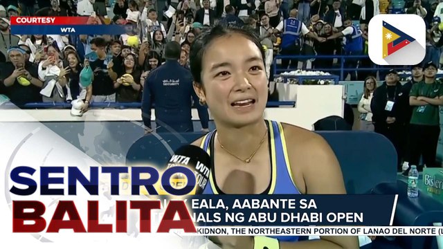 Alex Eala, aabante sa quarterfinals ng Abu Dhabi Open