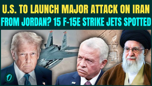 US to BOMB Iran From Jordan? 15 U.S. F-15E Strike Eagles LAND at Jordan’s Air Base |U.S Vs Iran War