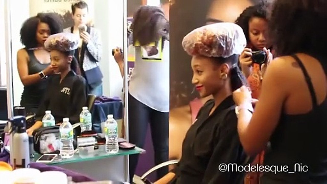 This Is What It's Like To Be A Naturally Curly Model During NYFW